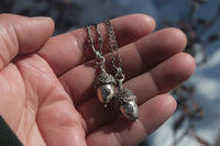 PRE-ORDER Sapphire Seeds Acorn Necklace