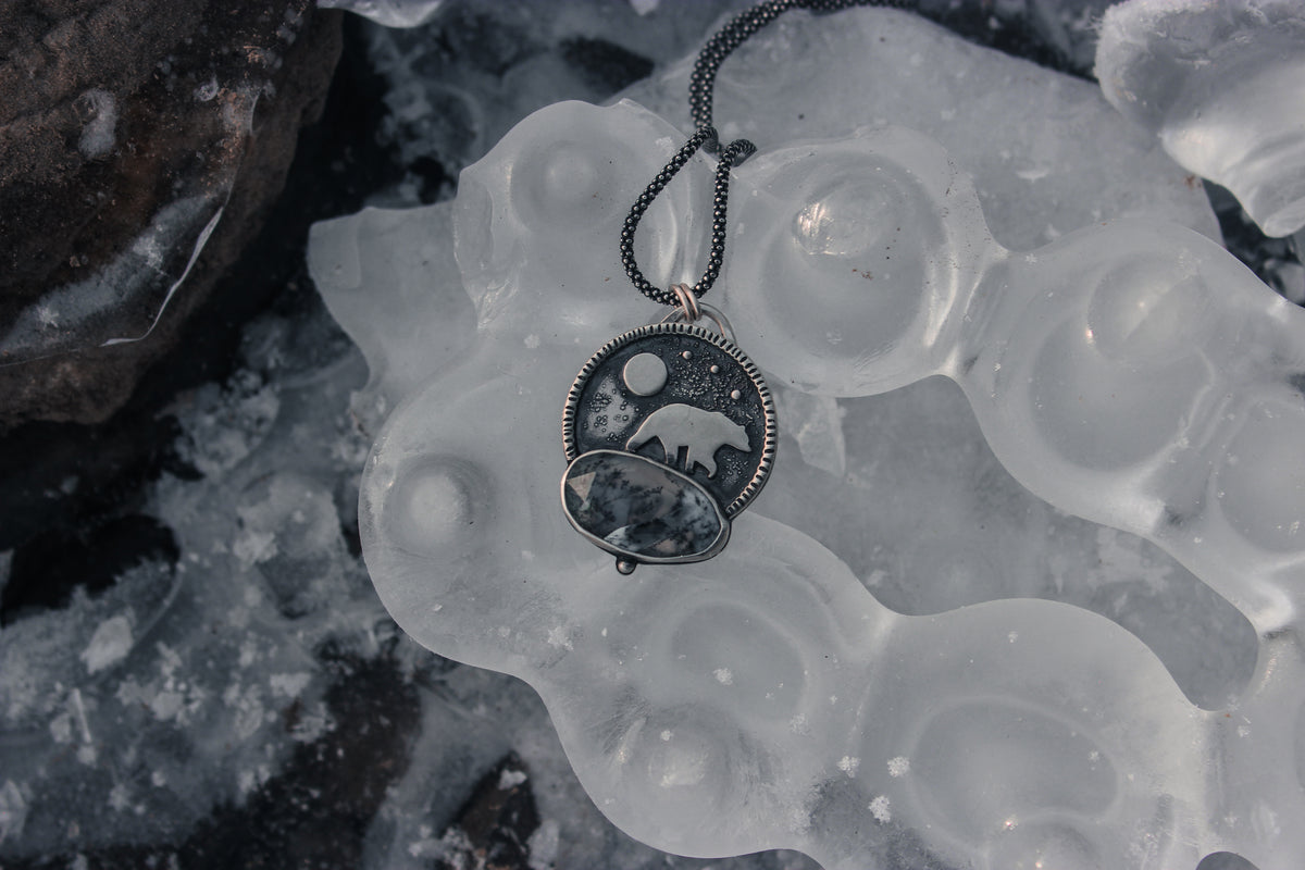 Snowglobe Necklace