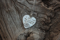 Sunset Heart Necklace