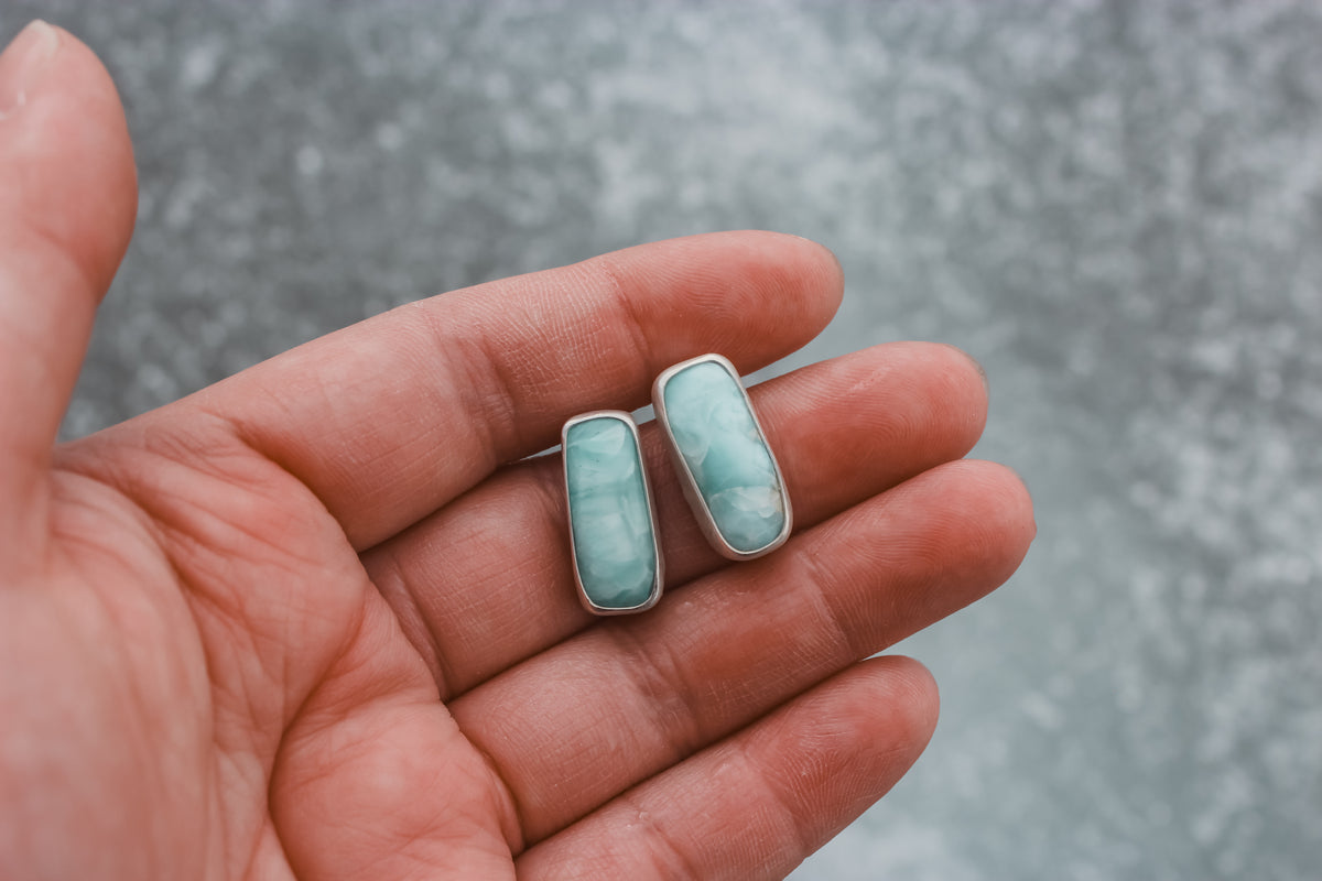 Lagoon Stud Earrings