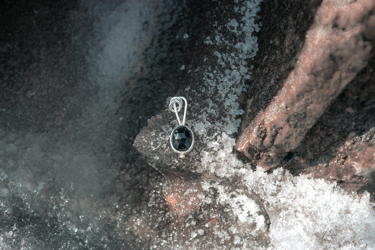 Black Spinel Necklace