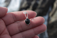 Black Spinel Necklace